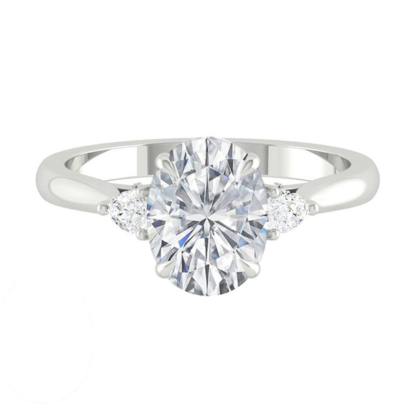 Lucce Sophia Oval Moissanite