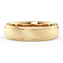 Load image into Gallery viewer, LUCCE ABBRACCIO™ Brushed 5mm 14K Yellow Gold