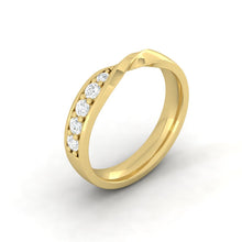 Load image into Gallery viewer, Lab diamond Wedding Bands Moissanite Eternity Rings