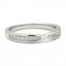 Load image into Gallery viewer, LUCCE ANGELA™ Band 0.14ctw Natural Diamond Platinum