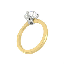 Load image into Gallery viewer, Lucce Angela Round Moissanite