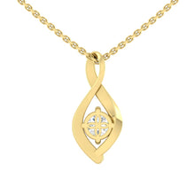 Load image into Gallery viewer, Lucce Fiore Infinity Necklace Moissanite