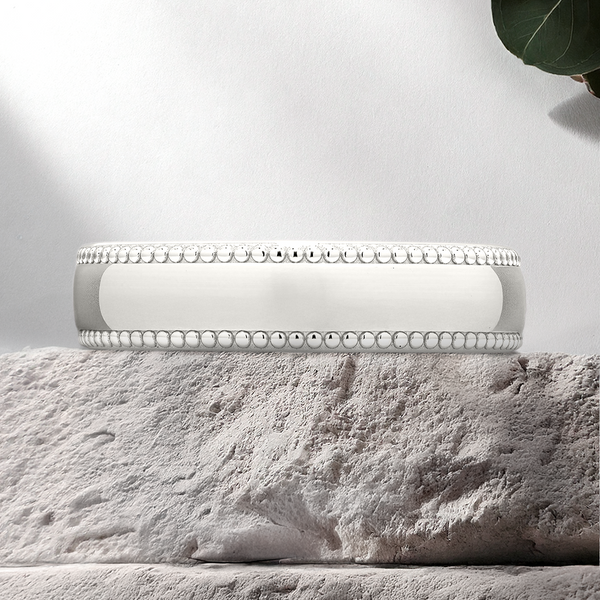 Lucce Apollo Polished 5mm Platinum