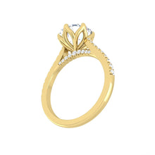 Load image into Gallery viewer, lab diamond engagement ring store petal cathedral jewelry wedding rings Manila philippines