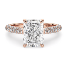 Load image into Gallery viewer, Lucce Azalea Luxe Radiant Moissanite