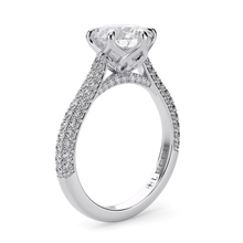 Load image into Gallery viewer, Lucce Azalea Luxe Round Moissanite