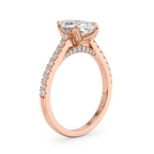 Load image into Gallery viewer, Lucce Azalea Pavé Marquise Moissanite