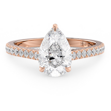 Load image into Gallery viewer, Lucce Azalea Pavé Pear Diamond