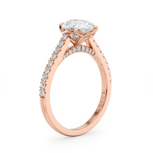 Load image into Gallery viewer, Lucce Azalea Pavé Pear Diamond