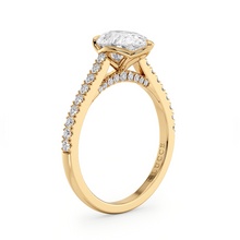 Load image into Gallery viewer, Lucce Azalea Pavé Pear Diamond
