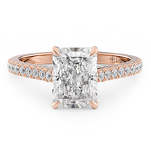 Load image into Gallery viewer, Lucce Azalea Pavé Radiant Diamond