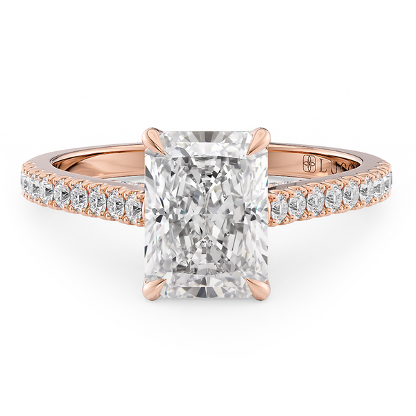 Lucce Azalea Pavé Radiant Diamond