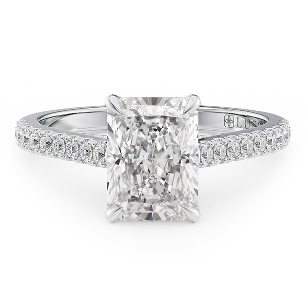 Lucce Azalea Pavé Radiant Diamond