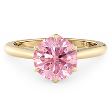 Load image into Gallery viewer, Lucce Azalea Round Rosé Pink Diamond