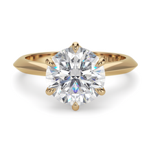 Load image into Gallery viewer, LUCCE ECUADORIAN™ Round Lab Diamond 2.02ct D VVS2 Id IGI 18K Yellow Gold