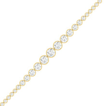 Load image into Gallery viewer, Lucce Carla Tapered Bracelet Diamond
