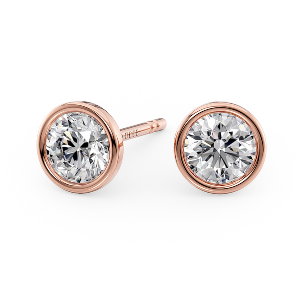 Lucce Carla 6-Prong Earrings Round Diamond