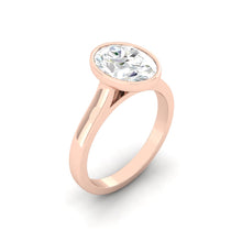 Load image into Gallery viewer, Lucce Carla Oval Moissanite