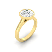 Load image into Gallery viewer, Lucce Carla Round Moissanite