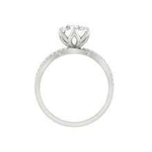 Load image into Gallery viewer, Lucce Fiore Sei Round Moissanite