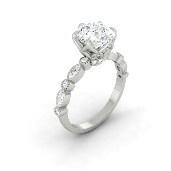 Lucce Christine Round Diamond