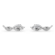 Load image into Gallery viewer, Lucce Constance Infini Earrings Diamond