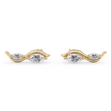Load image into Gallery viewer, Lucce Constance Infini Earrings Diamond