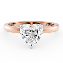 Load image into Gallery viewer, Lucce Constance Solitaire Heart Diamond