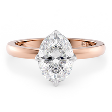 Load image into Gallery viewer, Lucce Constance Solitaire Oval Diamond