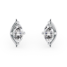 Load image into Gallery viewer, Lucce Constance Solitaire Earrings Diamond