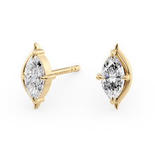 Load image into Gallery viewer, Lucce Constance Solitaire Earrings Diamond