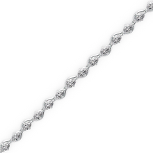 Load image into Gallery viewer, Lucce Constance Tennis Bracelet 5.50CTW Lab Diamond 14K White Gold