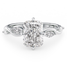 Load image into Gallery viewer, Lucce Constance Viello Radiant Lab Diamond 2.00CT E VVS2 Ex IGI Platinum