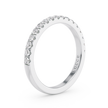 Load image into Gallery viewer, LUCCE Half Eternity Pavé Diamond Ring in Gold or Platinum