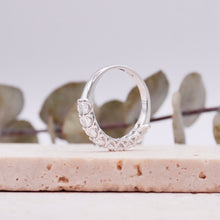 Load image into Gallery viewer, Rivera Oval 9-Stone Moissanite