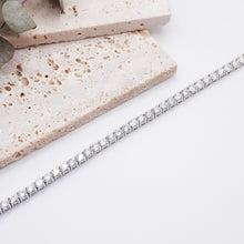Load image into Gallery viewer, Lucce Diana Tennis Bracelet 5.60CTW DEF VVS Lab Diamond 14K White Gold