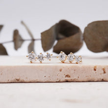 Load image into Gallery viewer, Theresa Earrings Moissanite