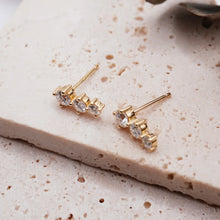 Load image into Gallery viewer, Theresa Earrings Moissanite