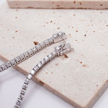 Load image into Gallery viewer, Lucce Diana Tennis Bracelet 5.60CTW DEF VVS Lab Diamond 14K White Gold