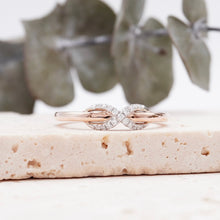 Load image into Gallery viewer, Lucce The Promise 0.07CTW Lab Diamond 14K Yellow/White Gold