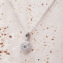 Load image into Gallery viewer, Lucce Montevalle Necklace Round Diamond