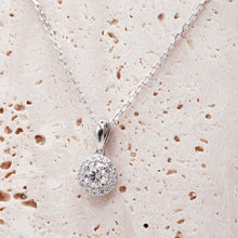Load image into Gallery viewer, Montevalle Necklace Round Moissanite