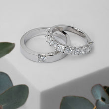 Load image into Gallery viewer, Lucce Rivera 9-stone Princess Diamond