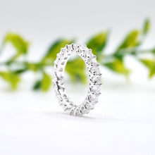 Load image into Gallery viewer, Moissanite Lab Diamond Engagement Ring Wedding Rings Manila Philippines Eternity white gold jewelry