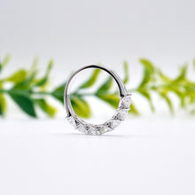 Load image into Gallery viewer, Rivera 7-Stone Moissanite