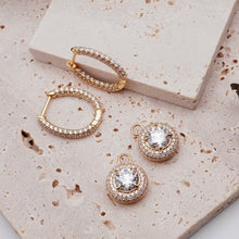 Load image into Gallery viewer, Montevalle Dangling Earrings Moissanite