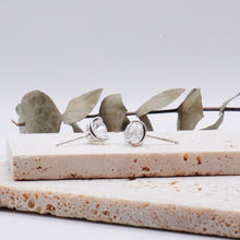 Load image into Gallery viewer, Jasmine Earrings Round Moissanite