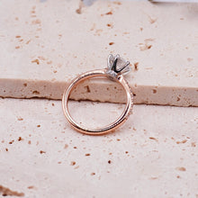 Load image into Gallery viewer, Lucce Angela Pavé Round Moissanite