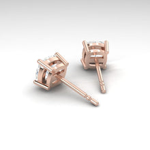 Load image into Gallery viewer, Lucce Diana Cushion Earrings Diamond