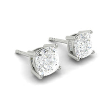 Load image into Gallery viewer, Lucce Diana Cushion Earrings Diamond